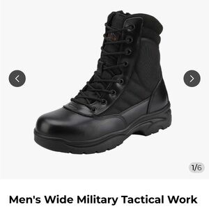 Men's Black Tactical Combat Boots